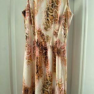 Pink Animal Print Dress